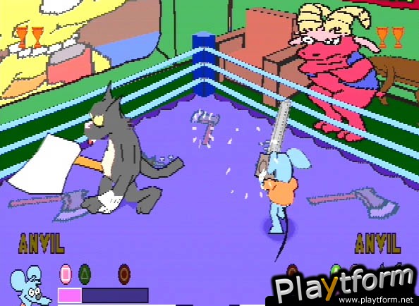 The Simpsons Wrestling (PlayStation)