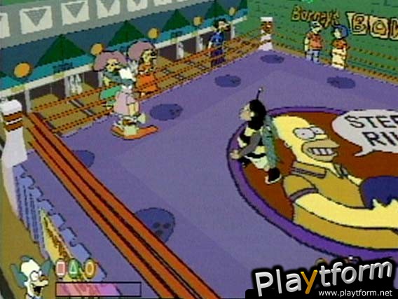 The Simpsons Wrestling (PlayStation)