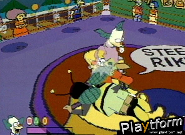 The Simpsons Wrestling (PlayStation)