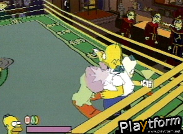 The Simpsons Wrestling (PlayStation)