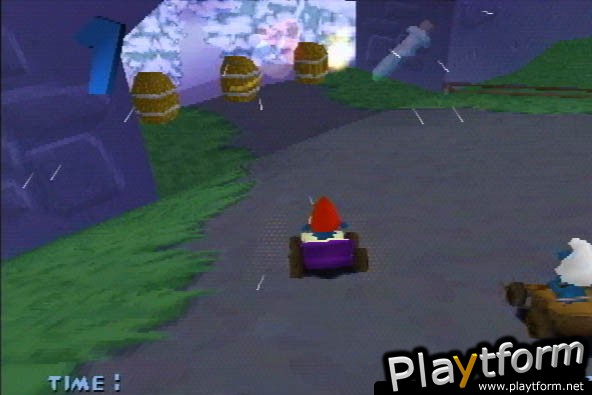 Smurf Racer! (PlayStation)