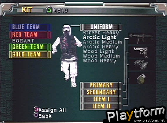 Tom Clancy's Rainbow Six: Rogue Spear (PlayStation)