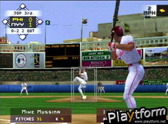 High Heat Major League Baseball 2002 (PlayStation 2)