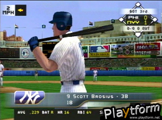 High Heat Major League Baseball 2002 (PlayStation 2)