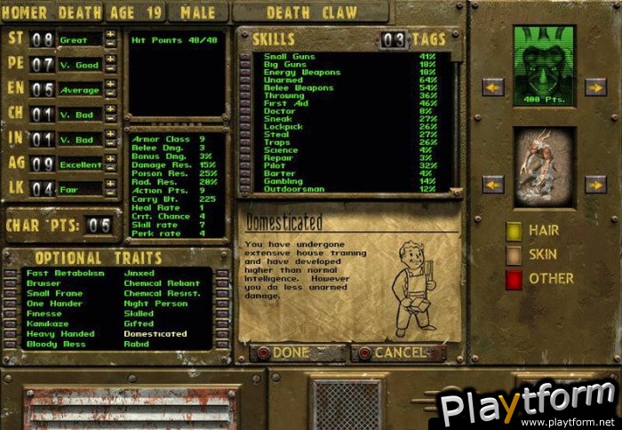 Fallout Tactics: Brotherhood of Steel (PC)