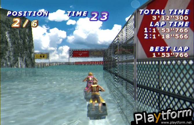 Surf Rocket Racers (Dreamcast)