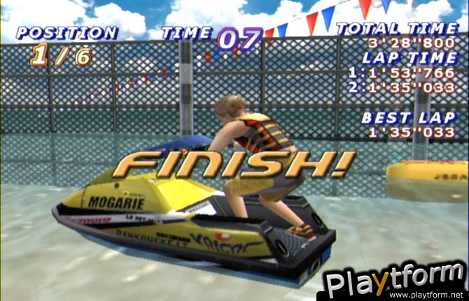 Surf Rocket Racers (Dreamcast)