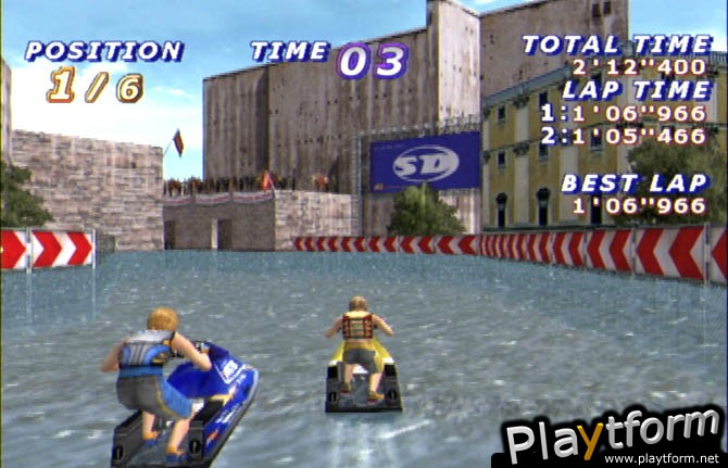 Surf Rocket Racers (Dreamcast)