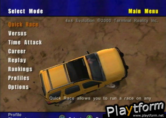 4x4 Evolution (PlayStation 2)