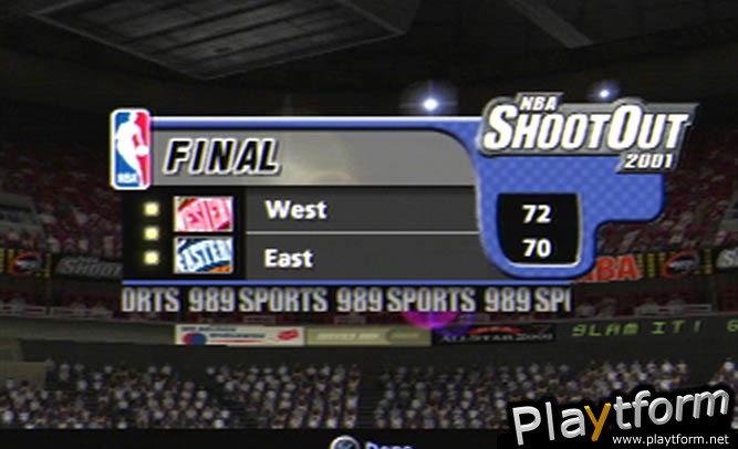 NBA ShootOut 2001 (PlayStation 2)