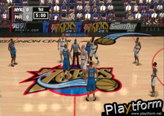 NBA ShootOut 2001 (PlayStation 2)