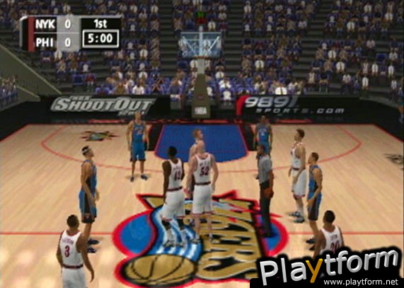 NBA ShootOut 2001 (PlayStation 2)