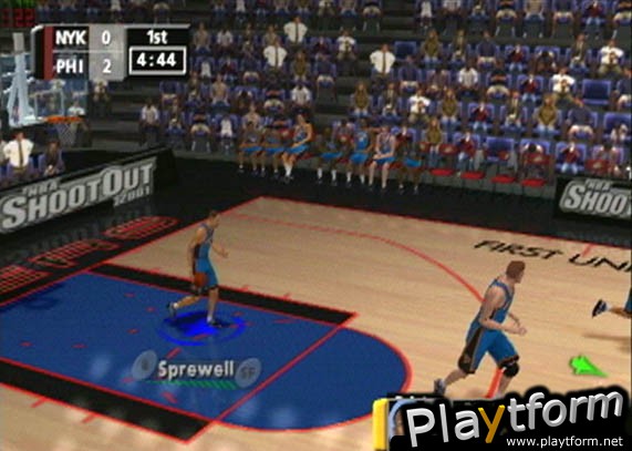 NBA ShootOut 2001 (PlayStation 2)