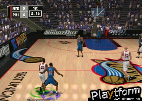 NBA ShootOut 2001 (PlayStation 2)