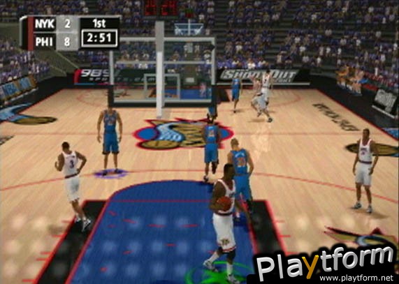 NBA ShootOut 2001 (PlayStation 2)