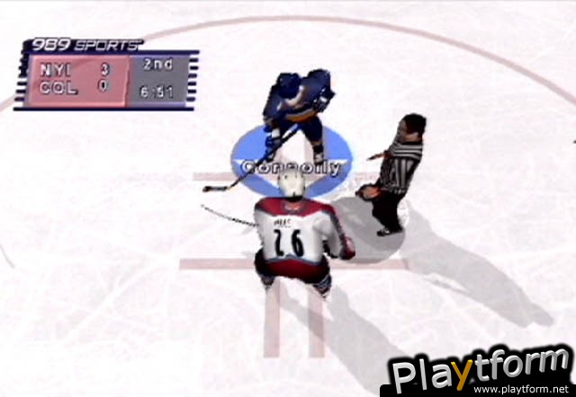 NHL FaceOff 2001 (PlayStation 2)