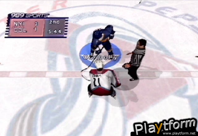 NHL FaceOff 2001 (PlayStation 2)