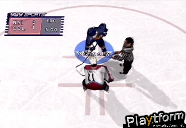 NHL FaceOff 2001 (PlayStation 2)