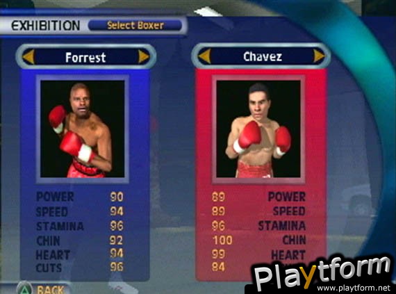 Knockout Kings 2001 (PlayStation 2)