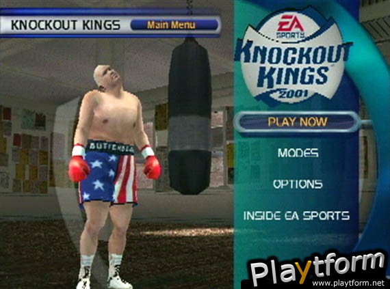 Knockout Kings 2001 (PlayStation 2)