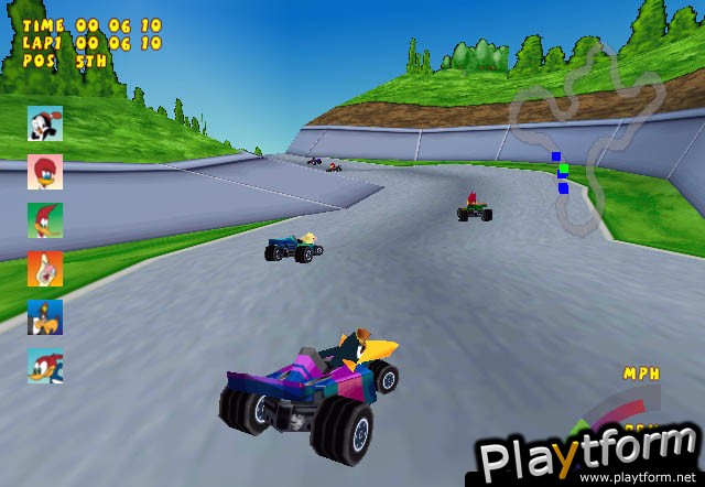 Woody Woodpecker Racing (PC)