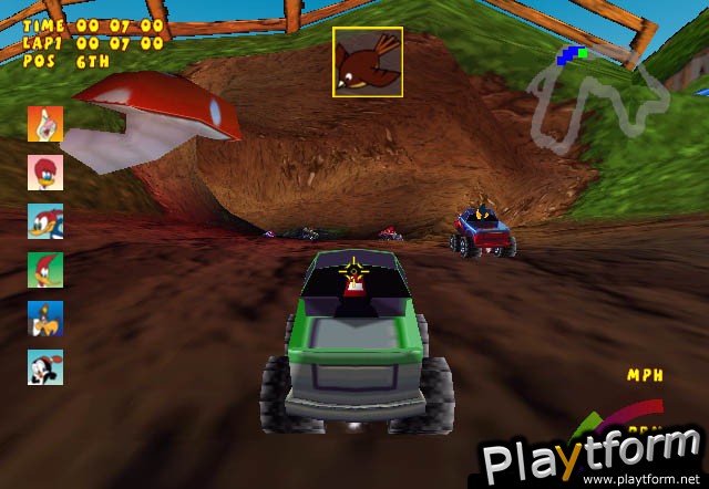 Woody Woodpecker Racing (PC)