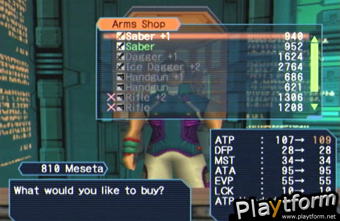 Phantasy Star Online (Dreamcast)