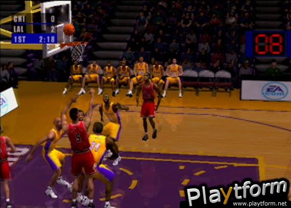 NBA Live 2001 (PlayStation 2)