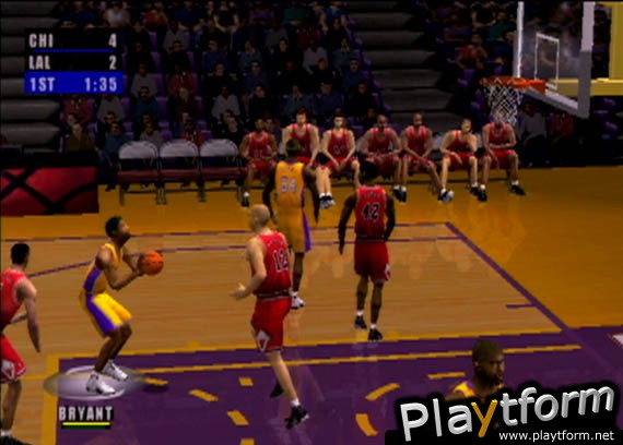 NBA Live 2001 (PlayStation 2)