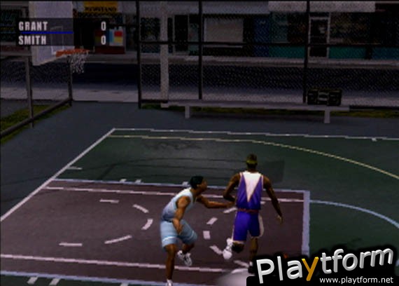 NBA Live 2001 (PlayStation 2)