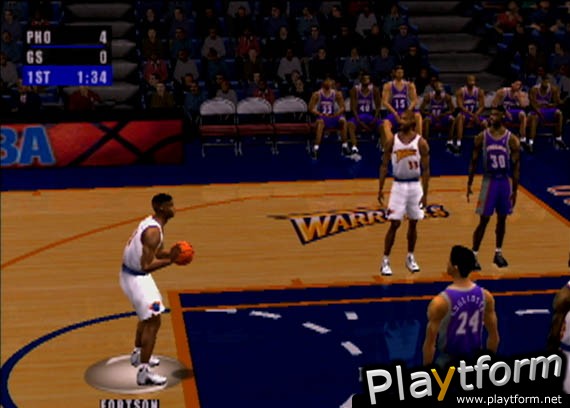 NBA Live 2001 (PlayStation 2)