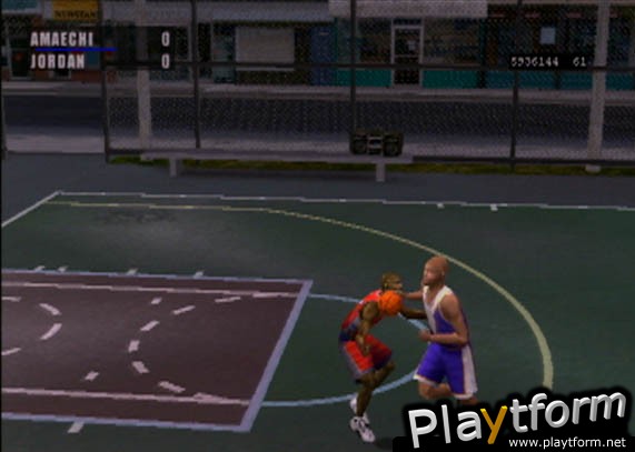 NBA Live 2001 (PlayStation 2)