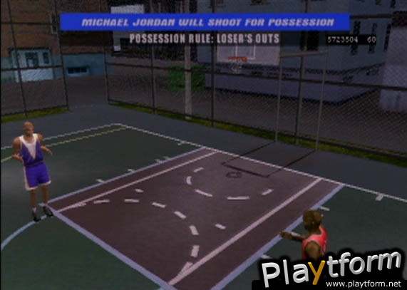 NBA Live 2001 (PlayStation 2)