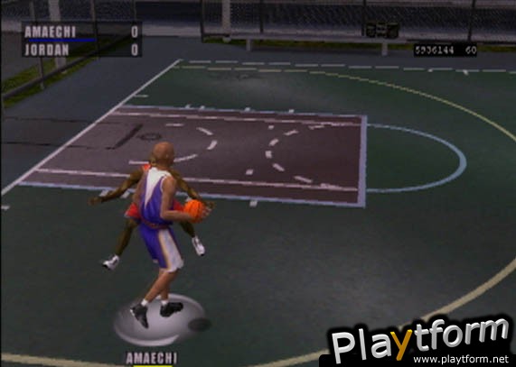 NBA Live 2001 (PlayStation 2)