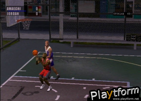 NBA Live 2001 (PlayStation 2)