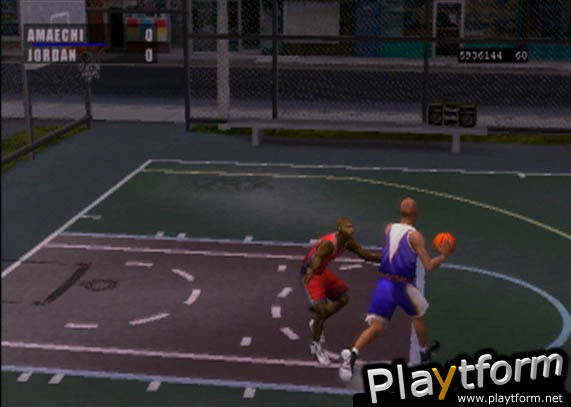 NBA Live 2001 (PlayStation 2)