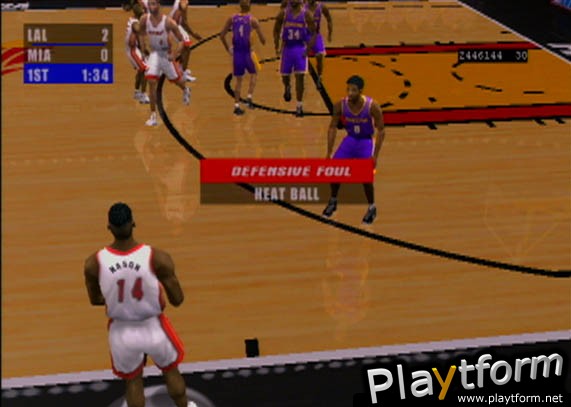 NBA Live 2001 (PlayStation 2)