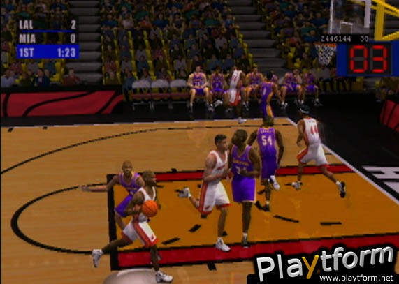 NBA Live 2001 (PlayStation 2)