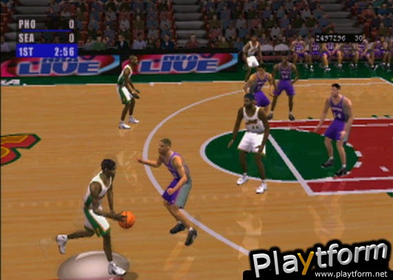 NBA Live 2001 (PlayStation 2)