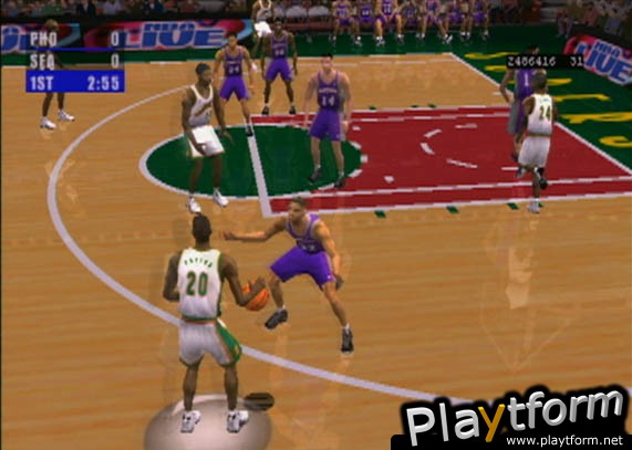 NBA Live 2001 (PlayStation 2)