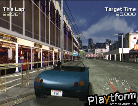 Metropolis Street Racer (Dreamcast)