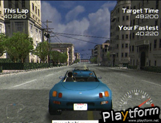 Metropolis Street Racer (Dreamcast)