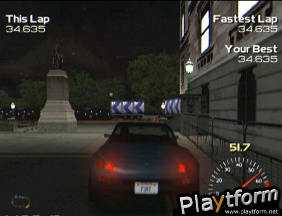 Metropolis Street Racer (Dreamcast)