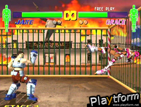 Fighting Vipers 2 (Dreamcast)