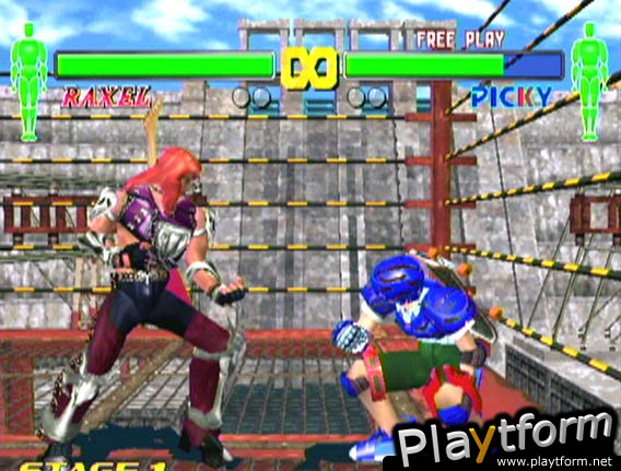 Fighting Vipers 2 (Dreamcast)