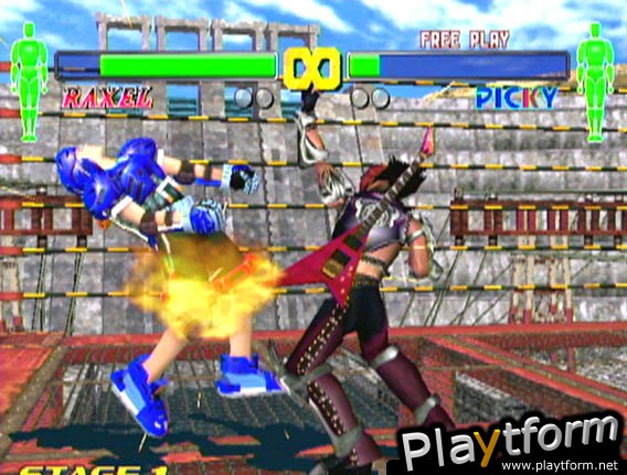 Fighting Vipers 2 (Dreamcast)