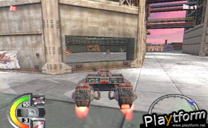 World Destruction League: Thunder Tanks (PlayStation 2)