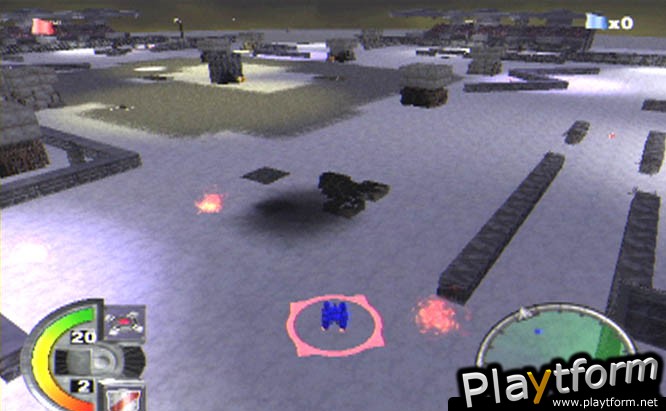 World Destruction League: Thunder Tanks (PlayStation 2)