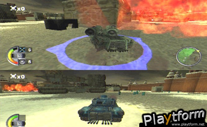 World Destruction League: Thunder Tanks (PlayStation 2)