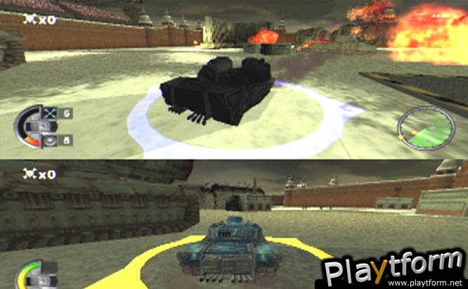 World Destruction League: Thunder Tanks (PlayStation 2)